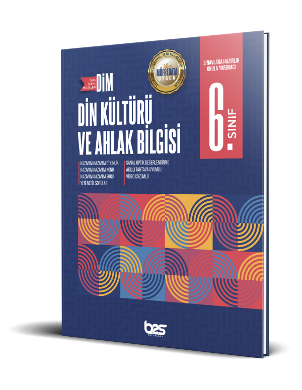 BES DİM 06.SINIF DERS İŞLM MDL DİN KÜLT. - 2025-26
